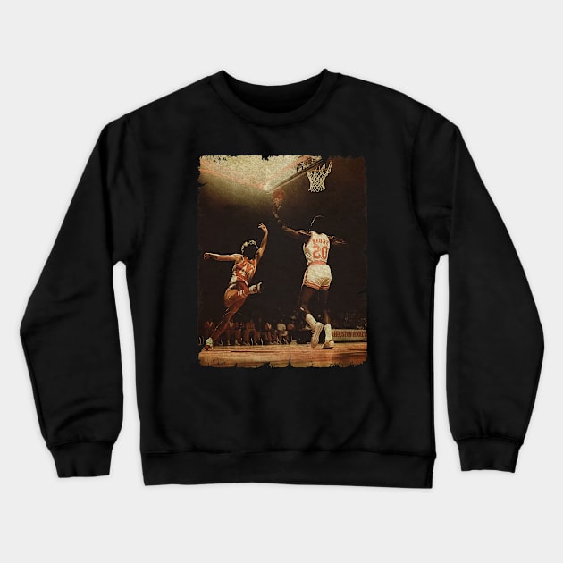 Pete Maravich - Domingos de Historia Crewneck Sweatshirt by MJ23STORE